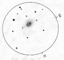 Comet Tabur: First observation