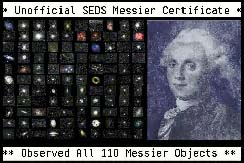 SEDS Messier Observing Certificate